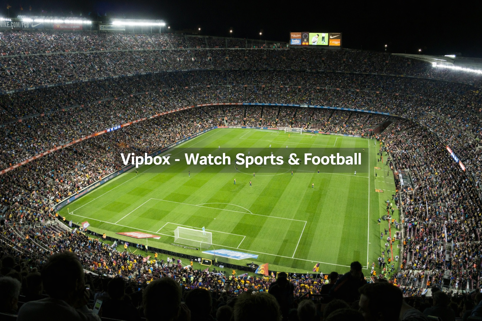 VIPBox Live Streaming Banner